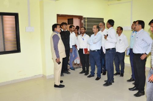 संस्‍थेच्‍या नविन इमारतीच्‍या प्रगती बाबत अढावा